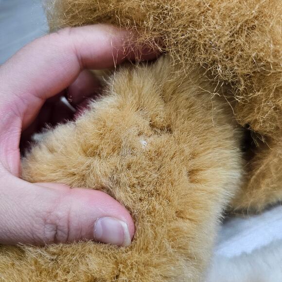 Tyco 1994 Kitty Kitty Jungle Lion Plush Stuffed Animal Purring Rattle Sound - Picture 6 of 9